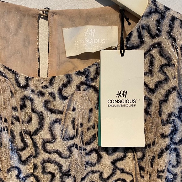 H&M Conscious Exclusive High Low dress size 8 - Picture 11 of 16